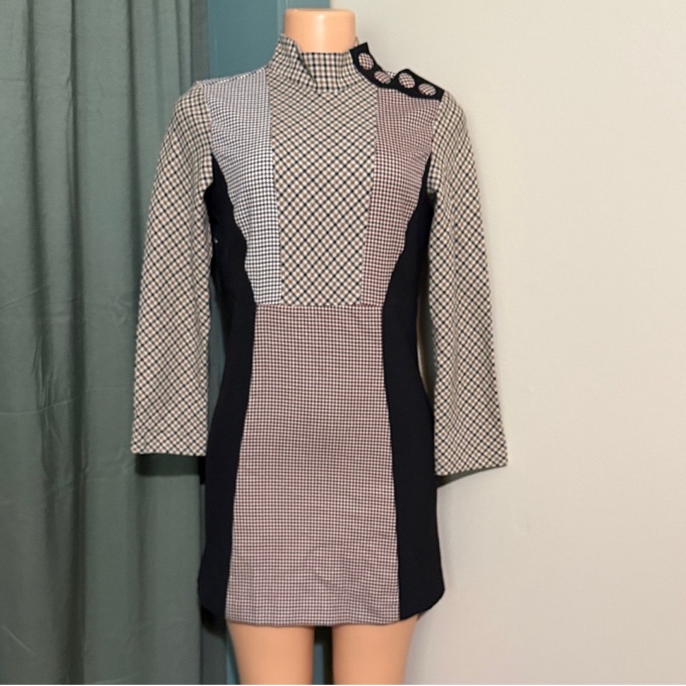 Chic Zara Multi-Patterned Dress - Size XS - Picture 2 of 7